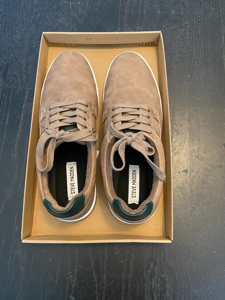 Steve Madden TEFLONN Taupe Sneakers