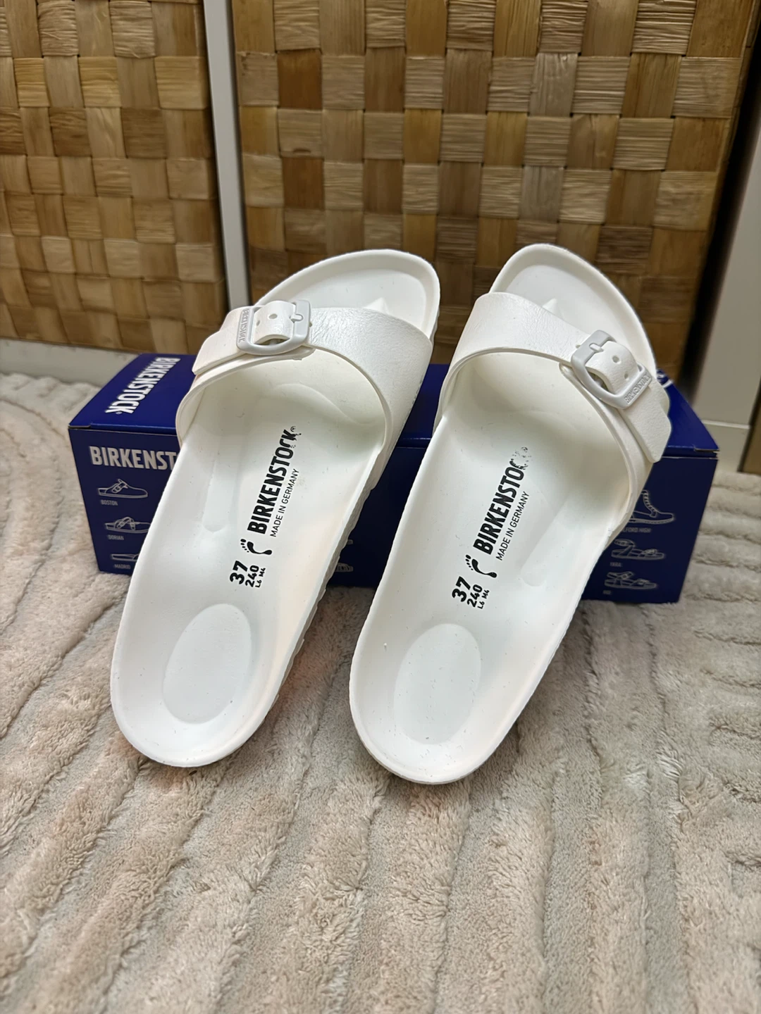 Birkenstock Madrid EVA Sandals White Size: US 6