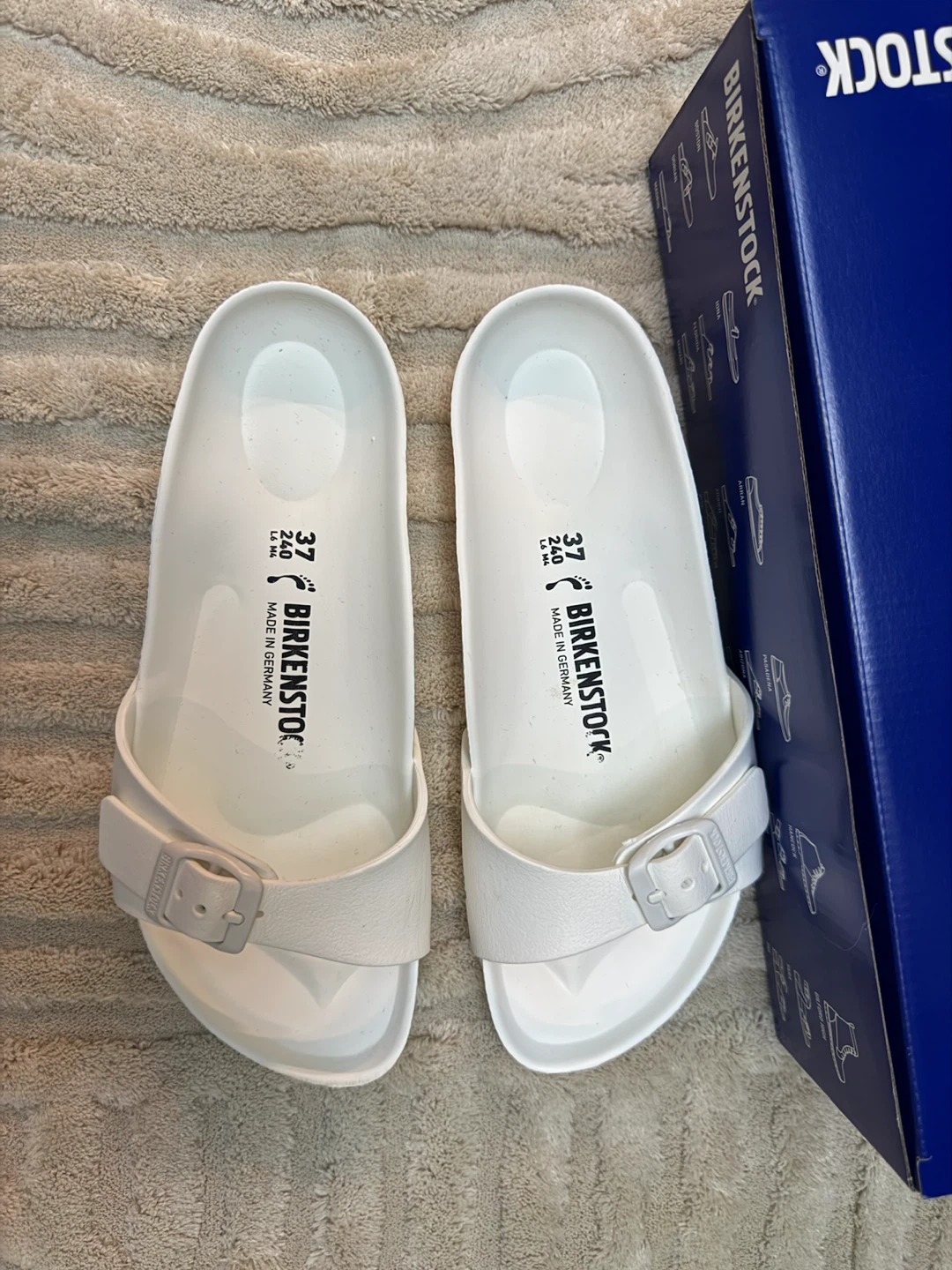 Birkenstock Madrid EVA Sandals White Size: US 6 - photo 3