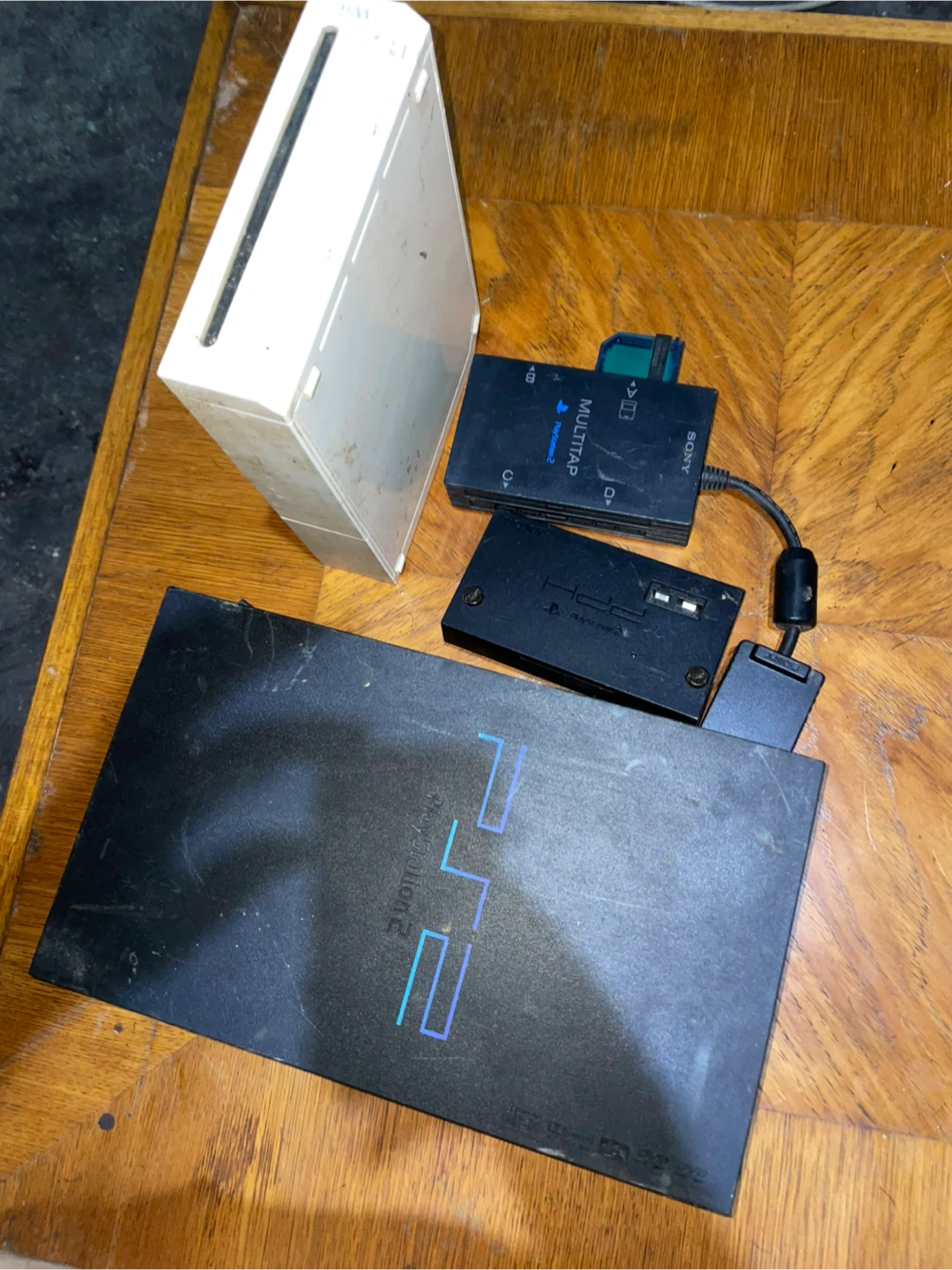 Sony PlayStation 2 Console with Multitap and Wii - photo 2