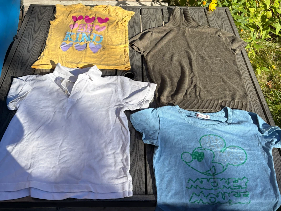 Set of 4 Girls Tops