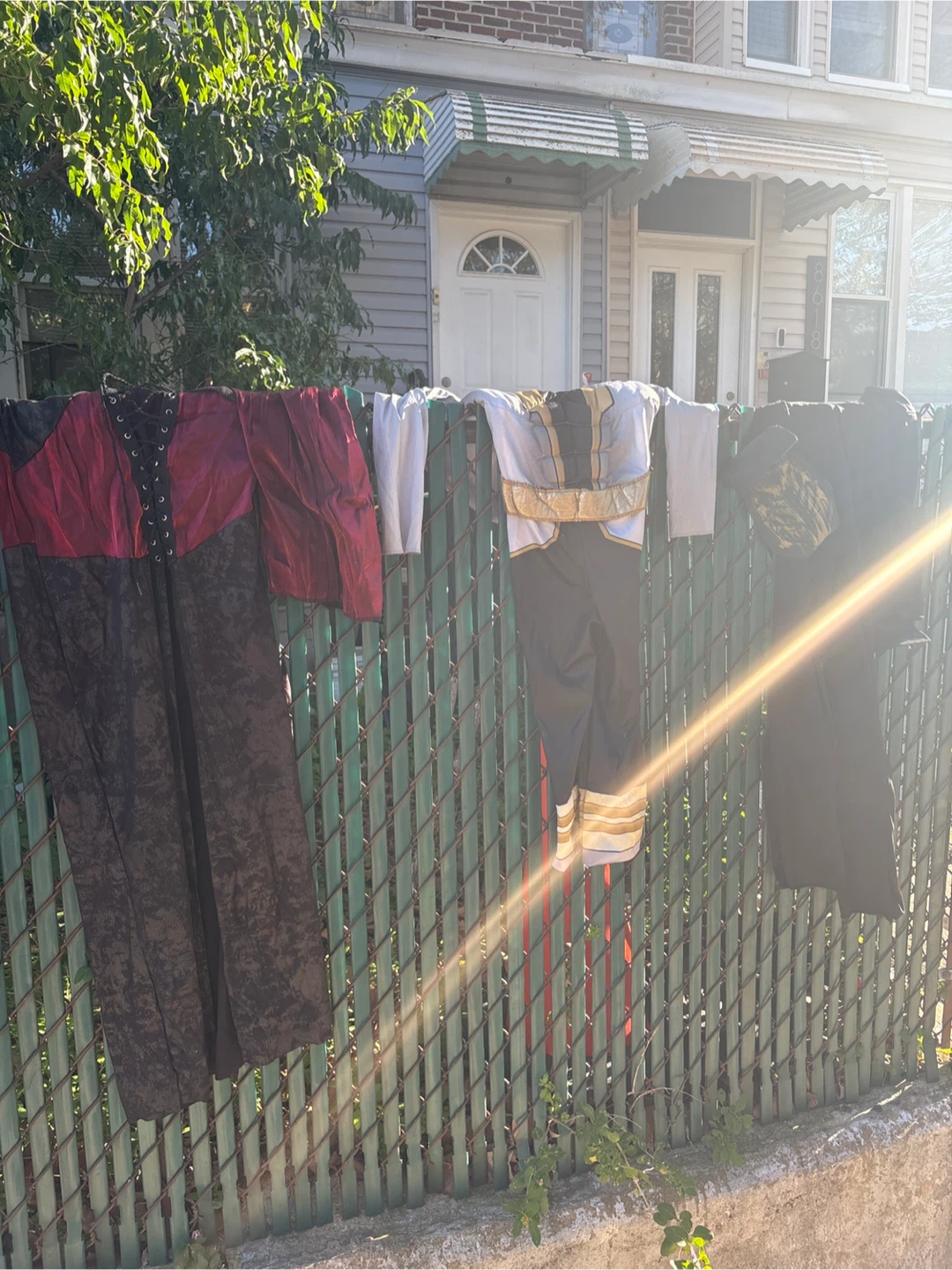 Assorted Halloween Costumes and Masks