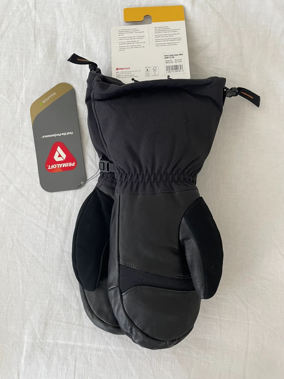 Marmot Wm's Warmest Mitts - Black - Size M
