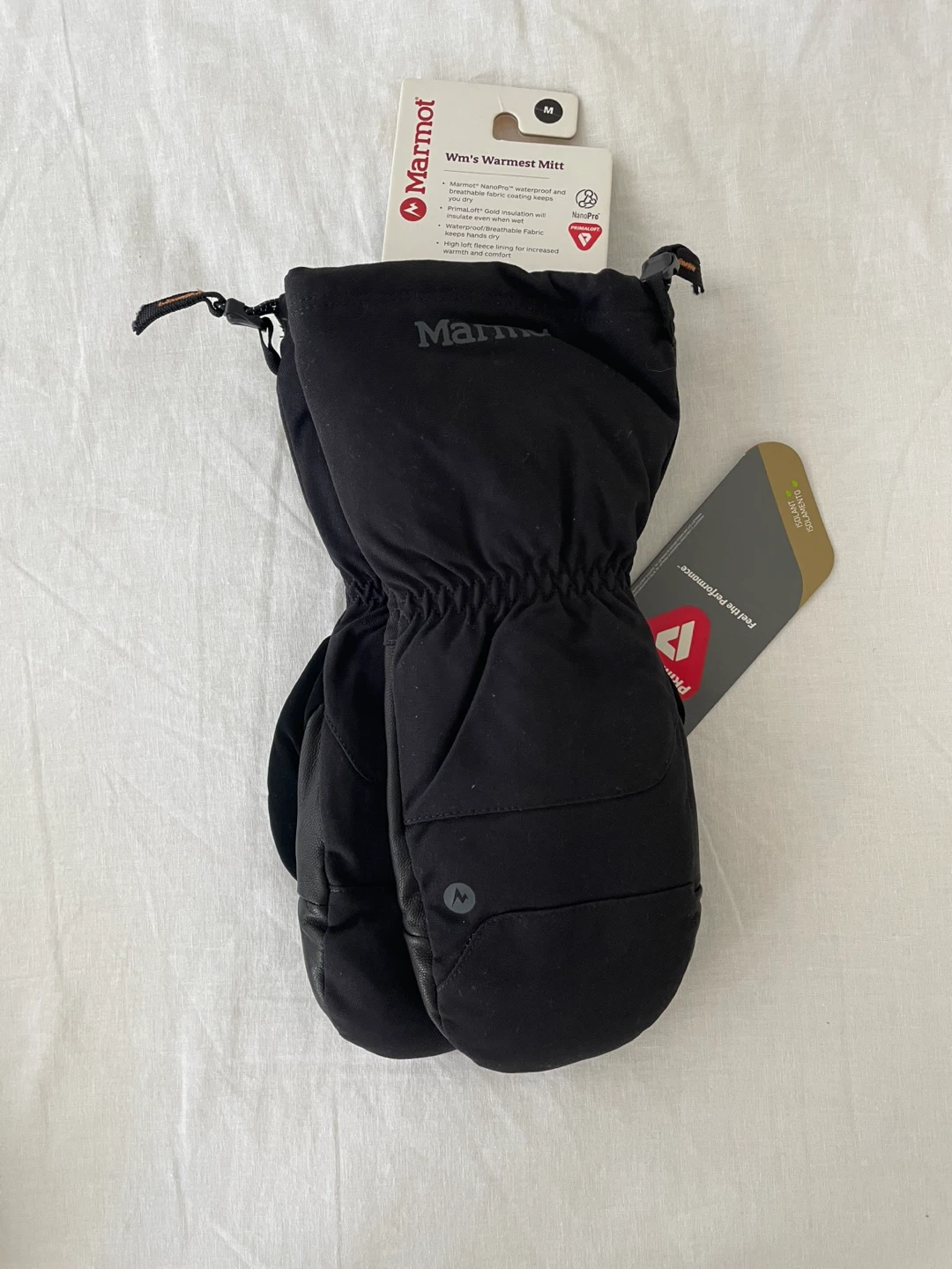 Marmot Wm's Warmest Mitts - Black - Size M - photo 3