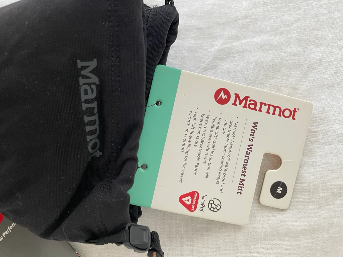 Marmot Wm's Warmest Mitts - Black - Size M - photo 4