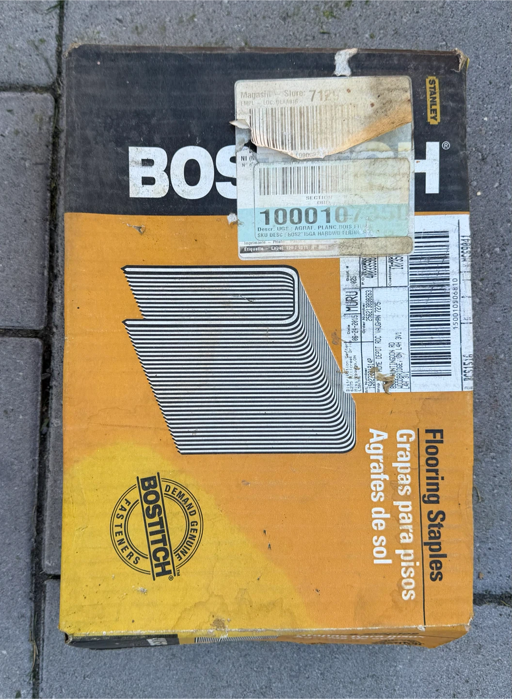 Bostitch 15GA Flooring Staples