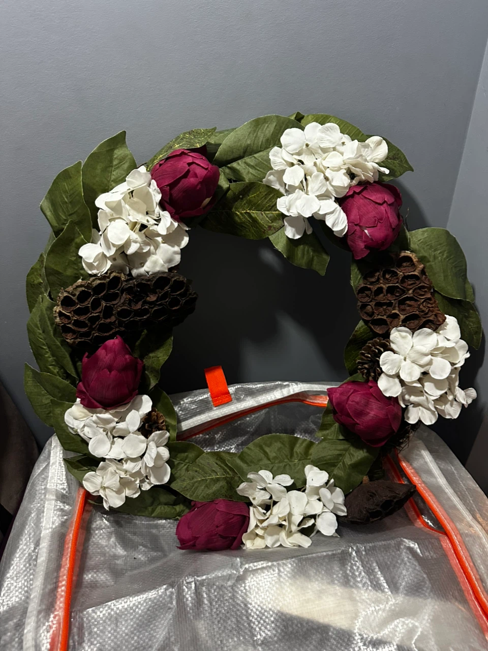 Artificial Floral Wreath with Decor - photo 3