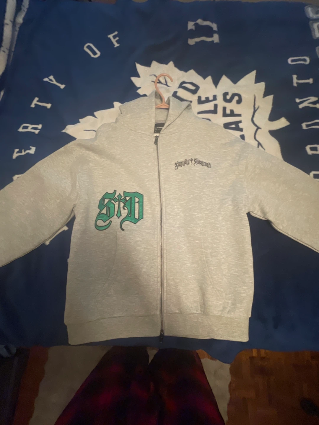 Size smallSupply & Demand Zip-Up Hoodie