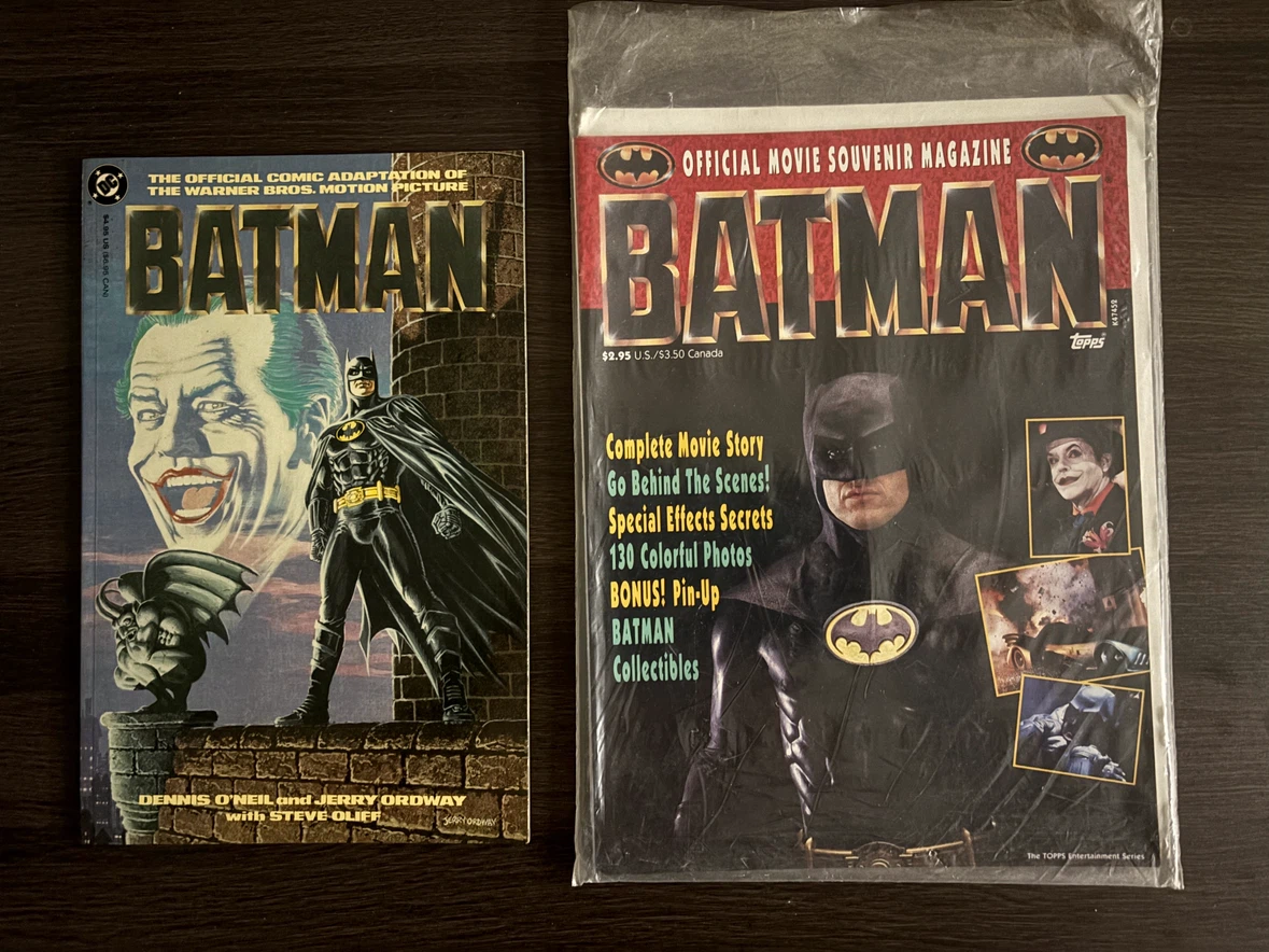 Vintage Batman Comic and Souvenir Magazine
