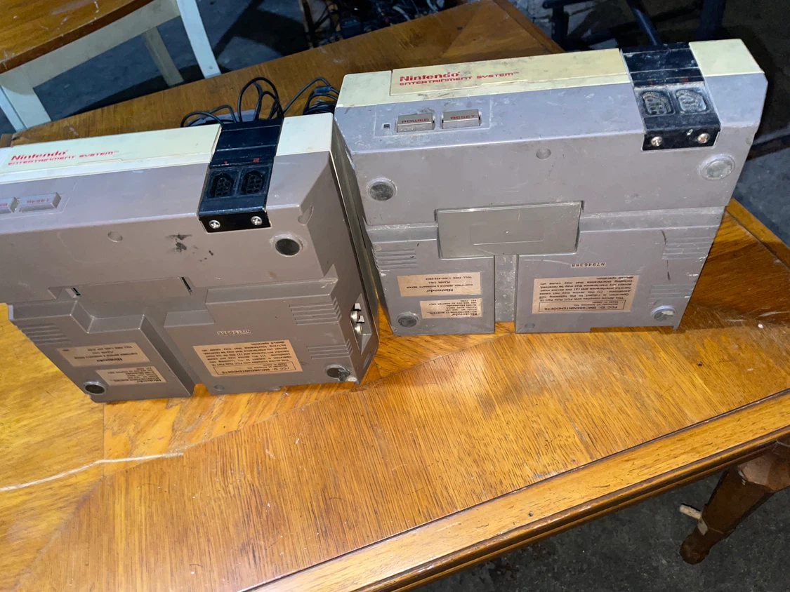 Two Nintendo Entertainment System Consoles - photo 3