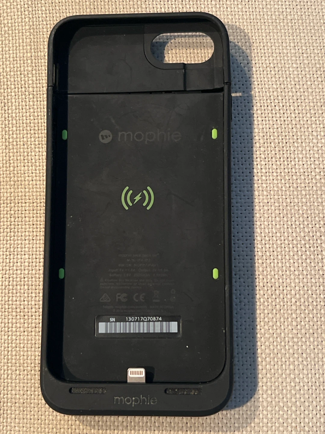 Mophie Juice Pack Charging Case - Fits iPhone 6 & 6s - Working