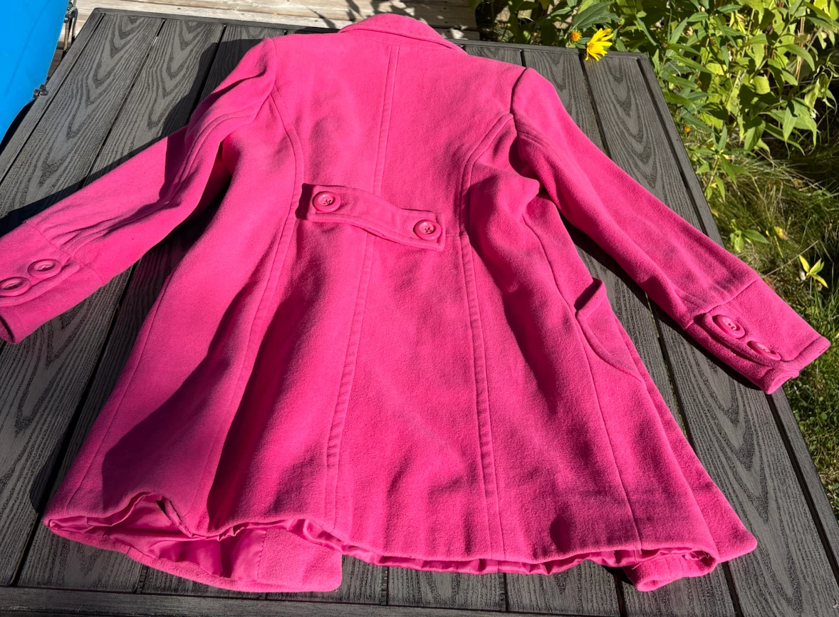 Anne Klein Pink Wool Coat - photo 3