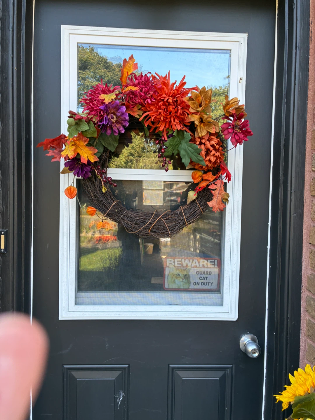 Autumnal Floral Wreath
