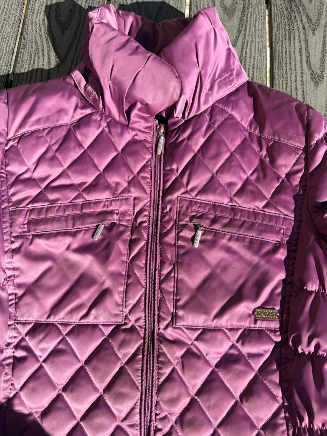 Geox Purple Quilted Jacket - photo 2