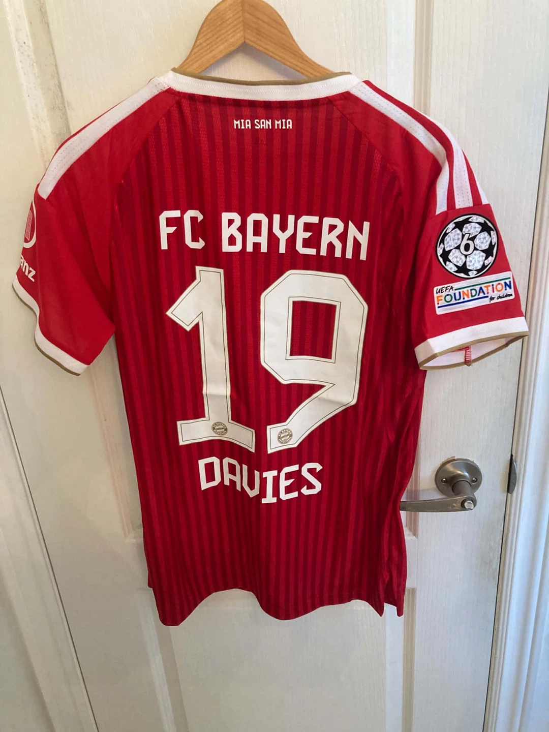 FC Bayern Munich jersey - Player Version #19 Davies