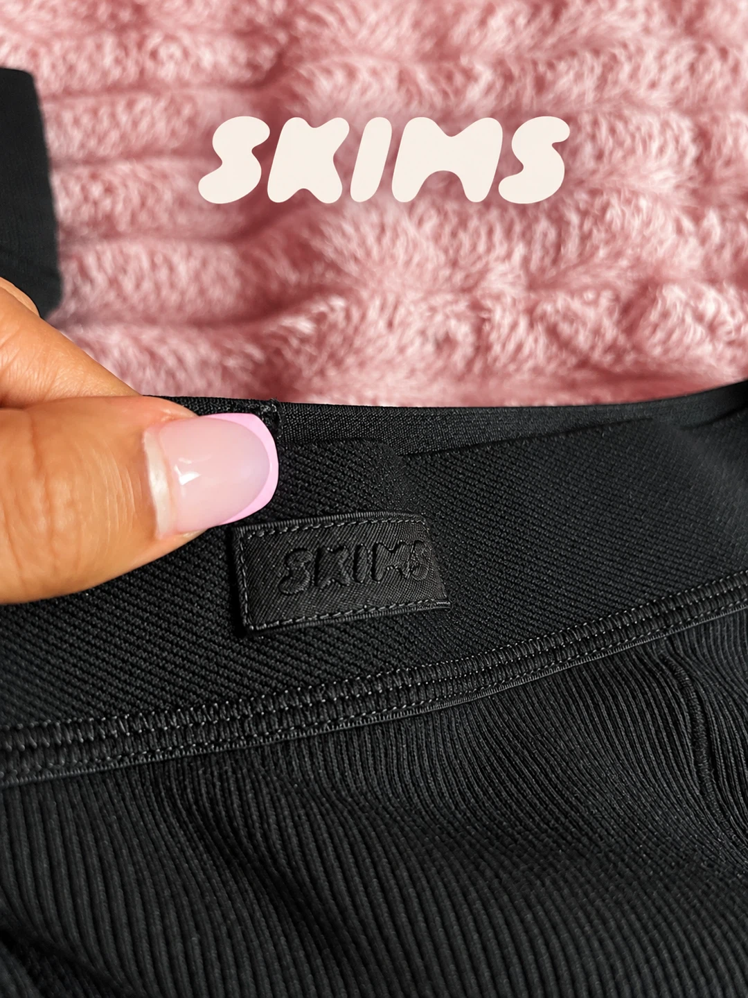 SKIMS Ribbed Leggings Black - photo 3