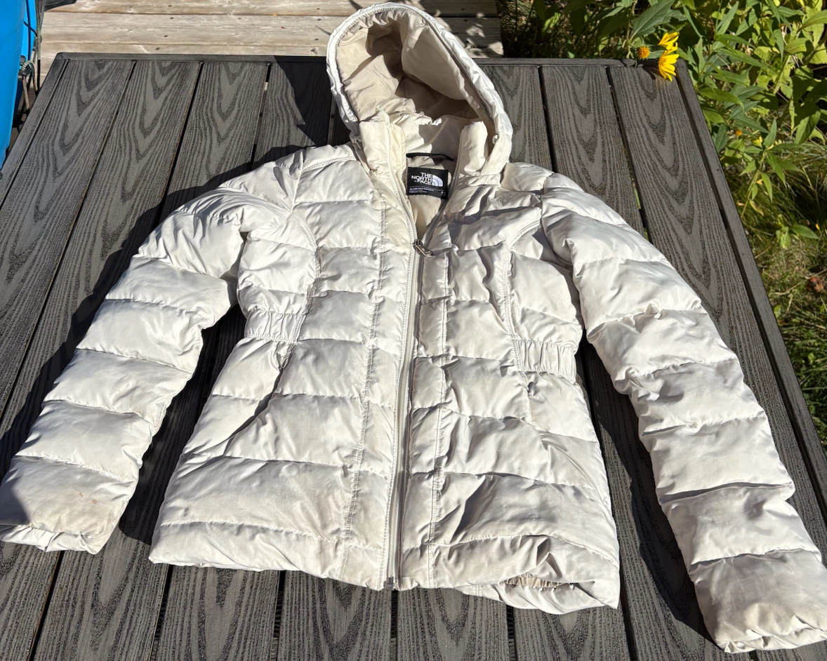 The North Face Puffer Jacket White
