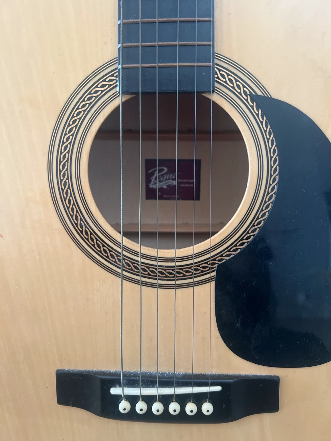 Rogue Acoustic Guitar with Stand - photo 2