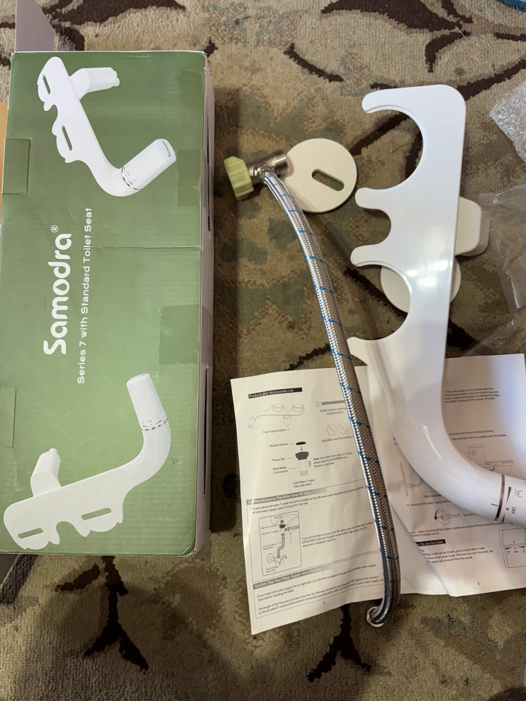 Samodra Series 7 Toilet Bidet Attachment