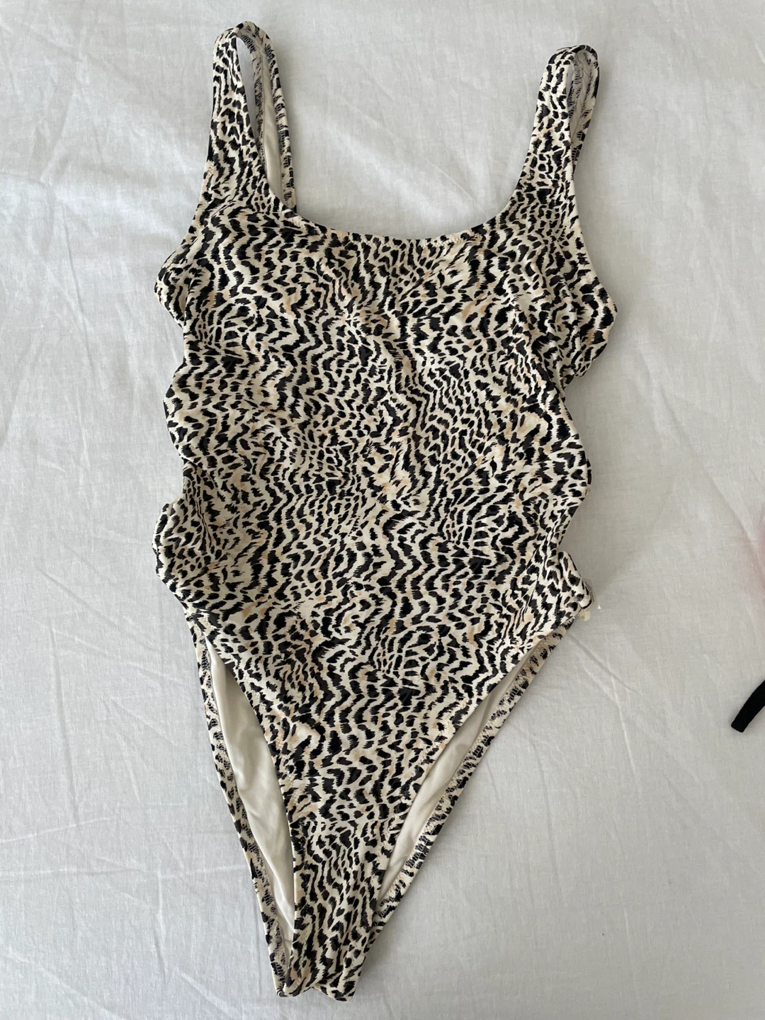Aerie Animal Print One-Piece Swimsuit