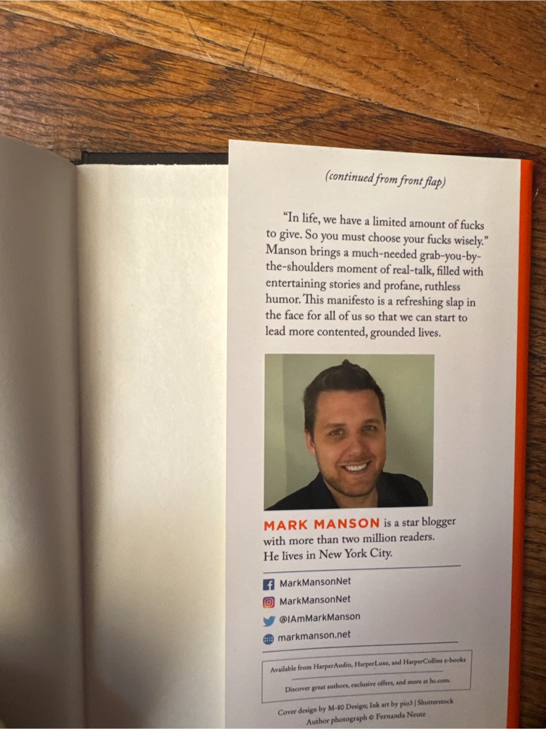The Subtle Art of Not Giving a F*ck by Mark Manson - photo 2