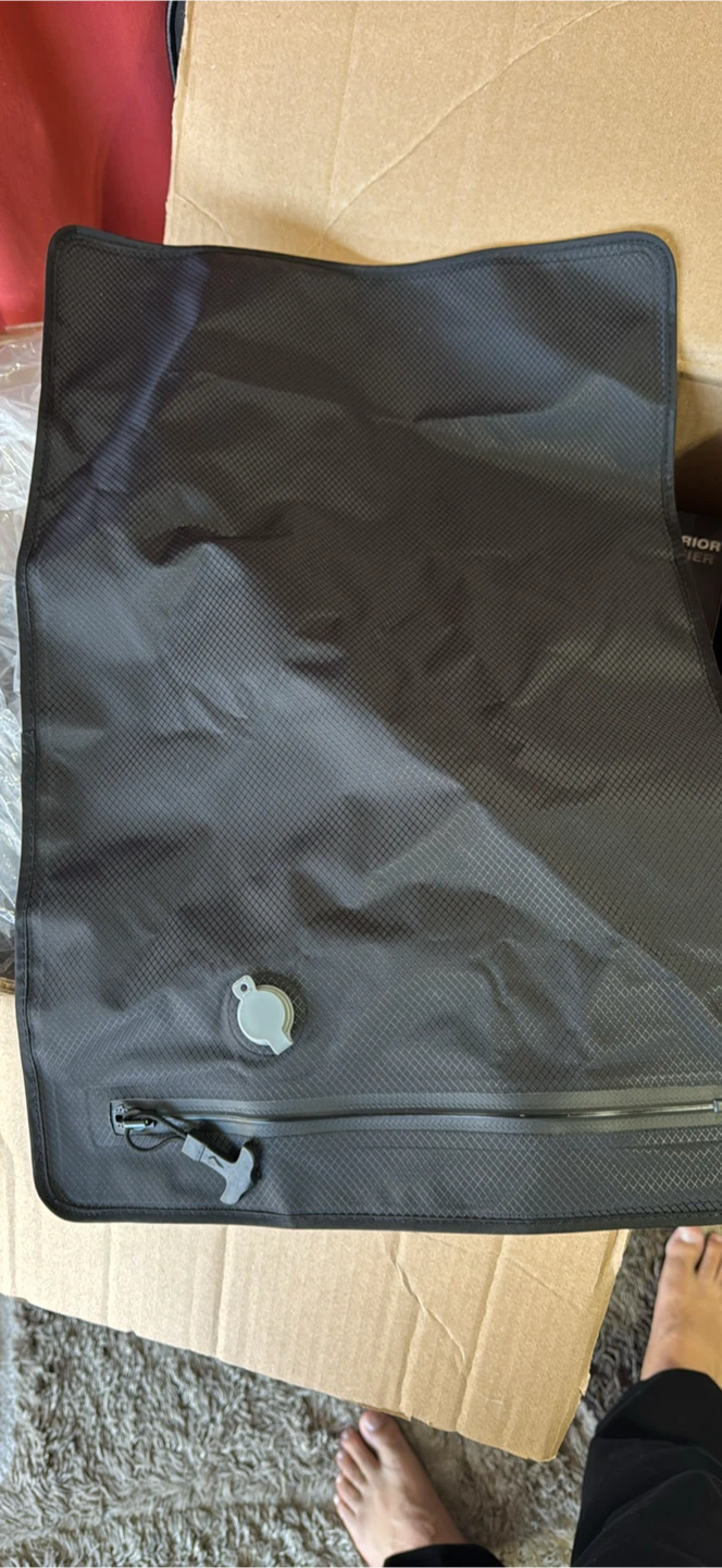 Black Waterproof Storage Bag vacuum set of 2