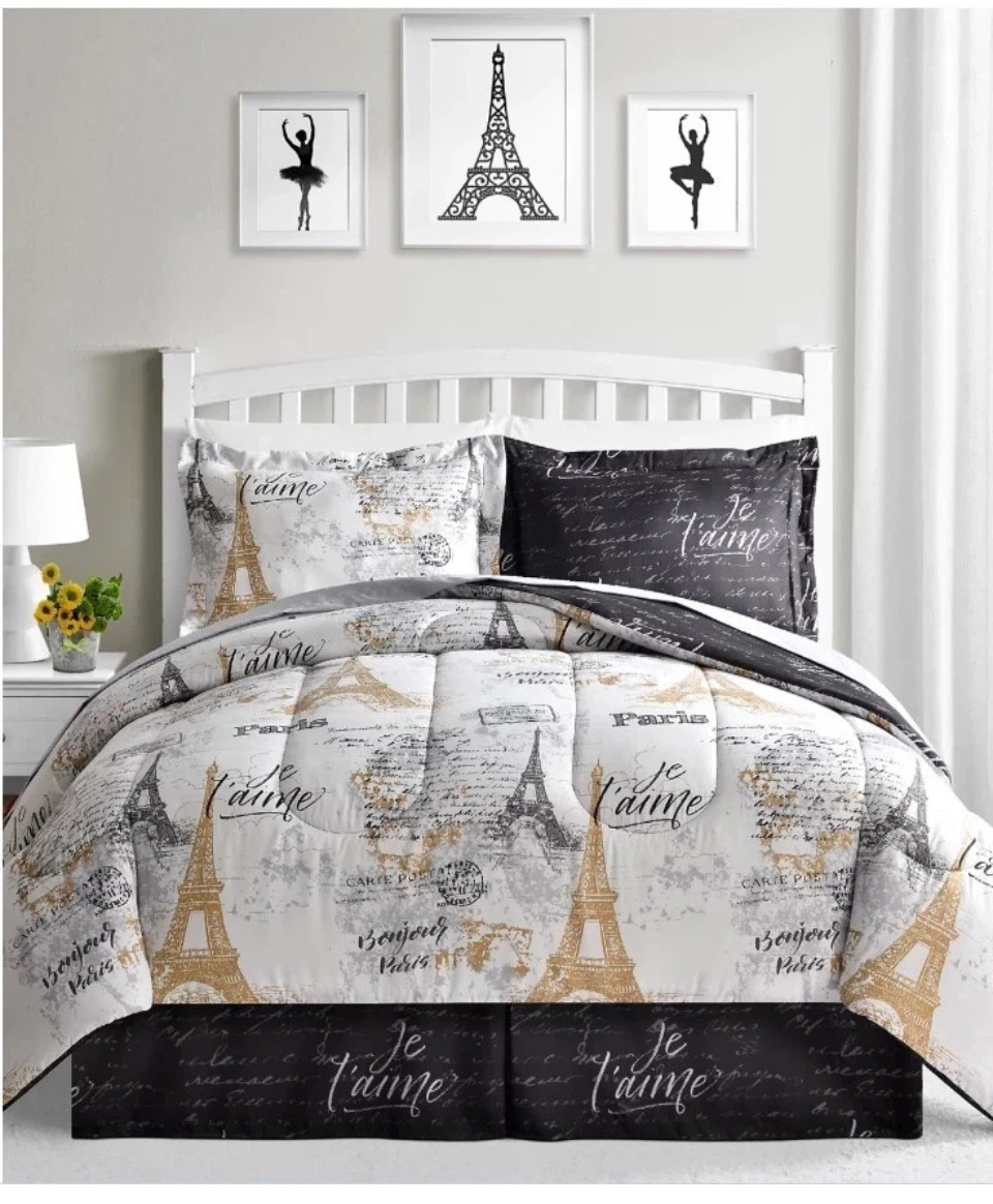 Paris cal king comforter set - photo 2