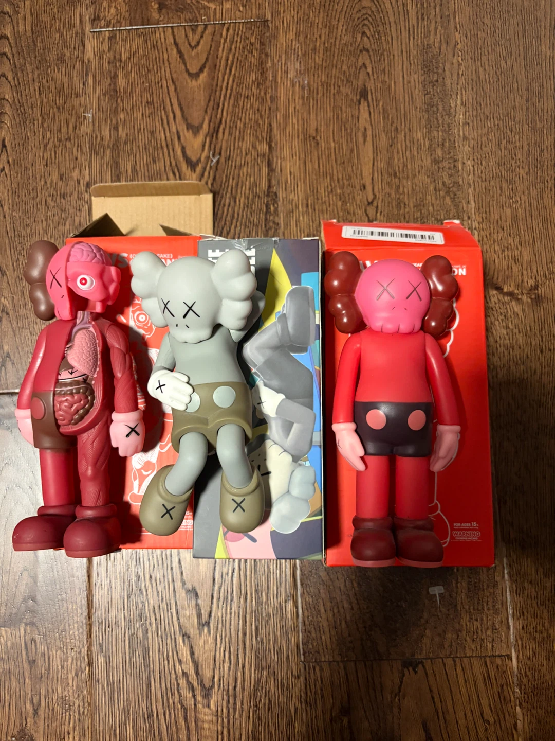 KAWS Toy Figures Set