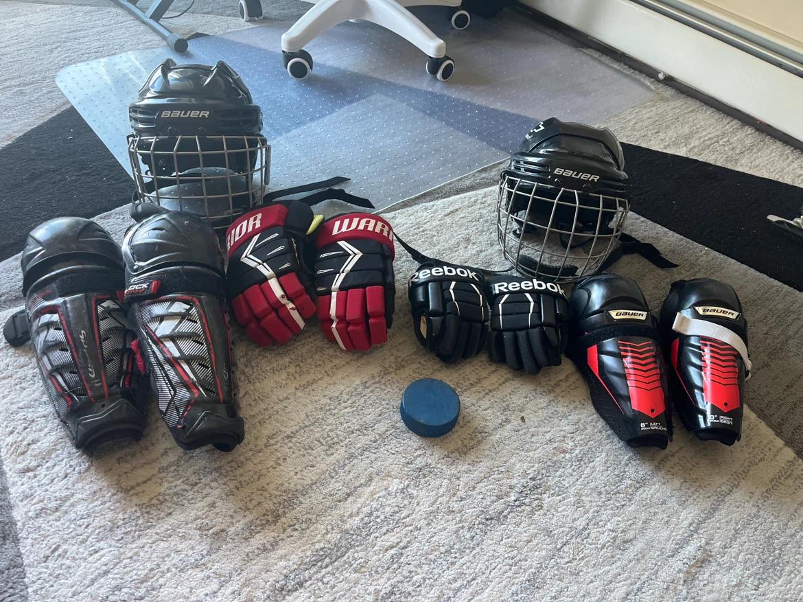 Kit Bauer IMS 5.0 Hockey Helmet with Cage, Small