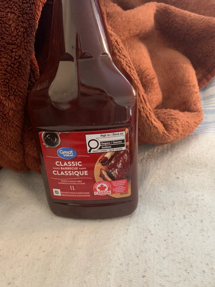 Great Value Classic Barbecue Sauce 1L - photo 2