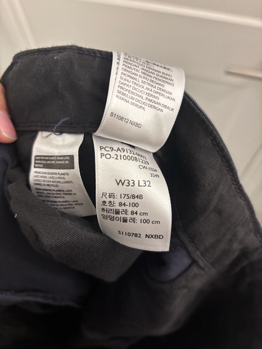 Levi’s Cargo Pants Navy Blue W33 L32 - photo 3
