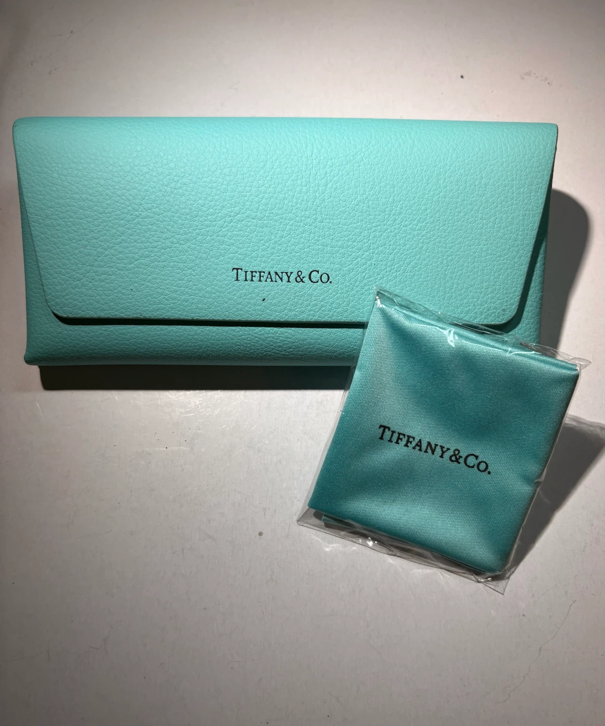 Tiffany & Co. Eyewear Case with Cleaning Cloth