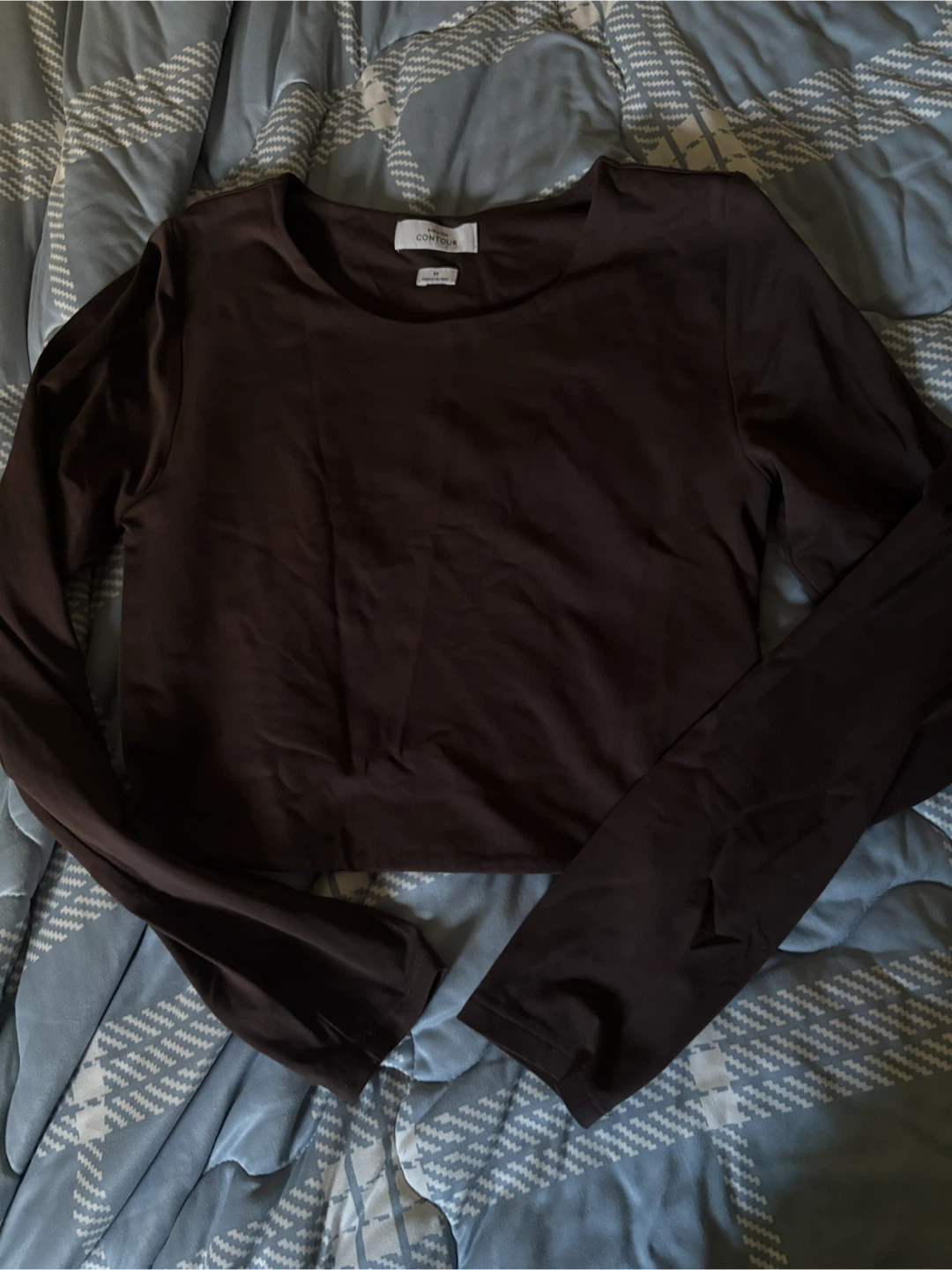 Babaton Contour Long Sleeve Top - Brown