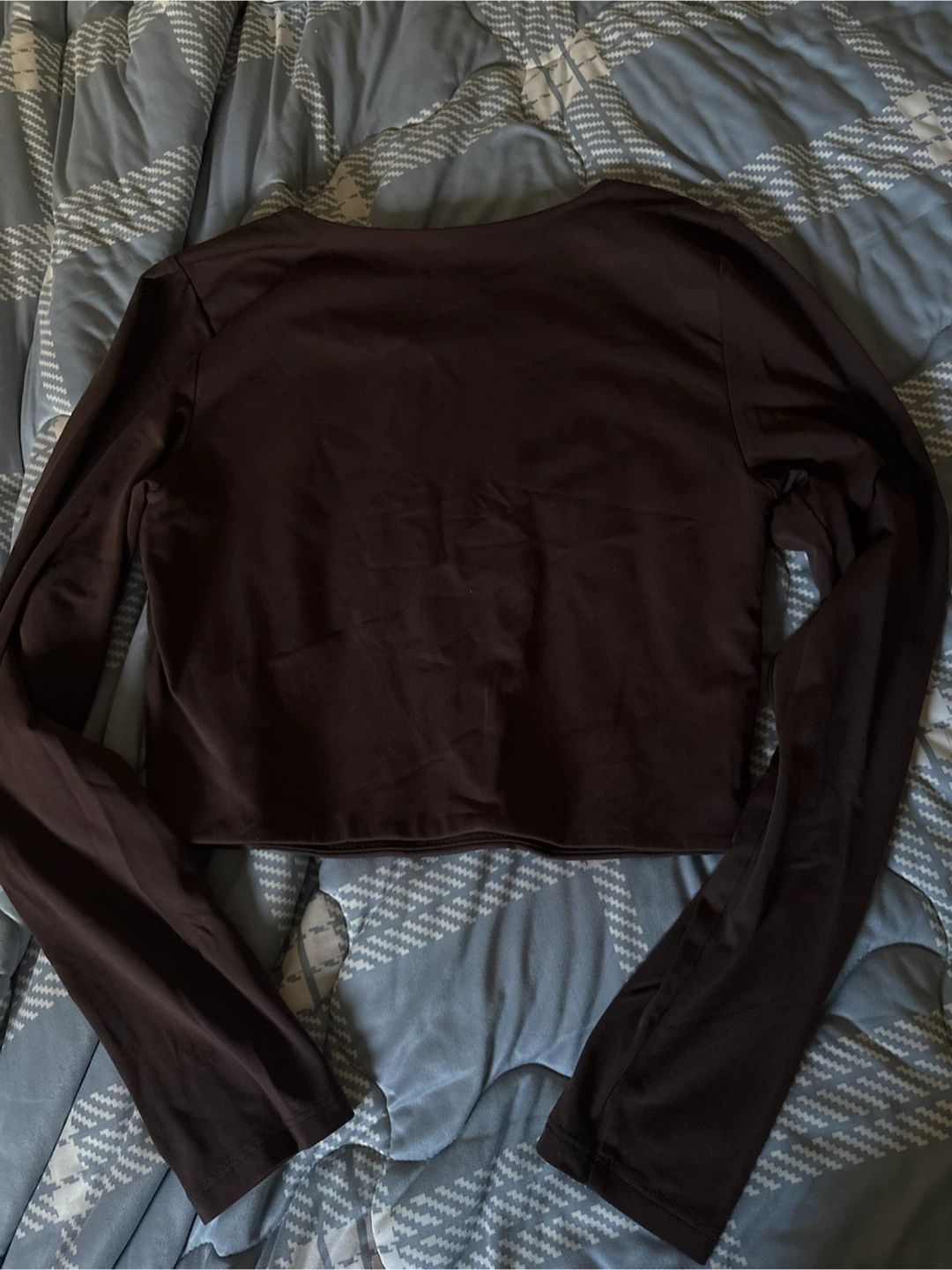 Babaton Contour Long Sleeve Top - Brown - photo 3