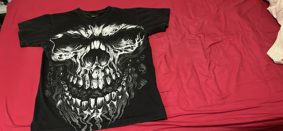 Hot Leathers Skull T-Shirt