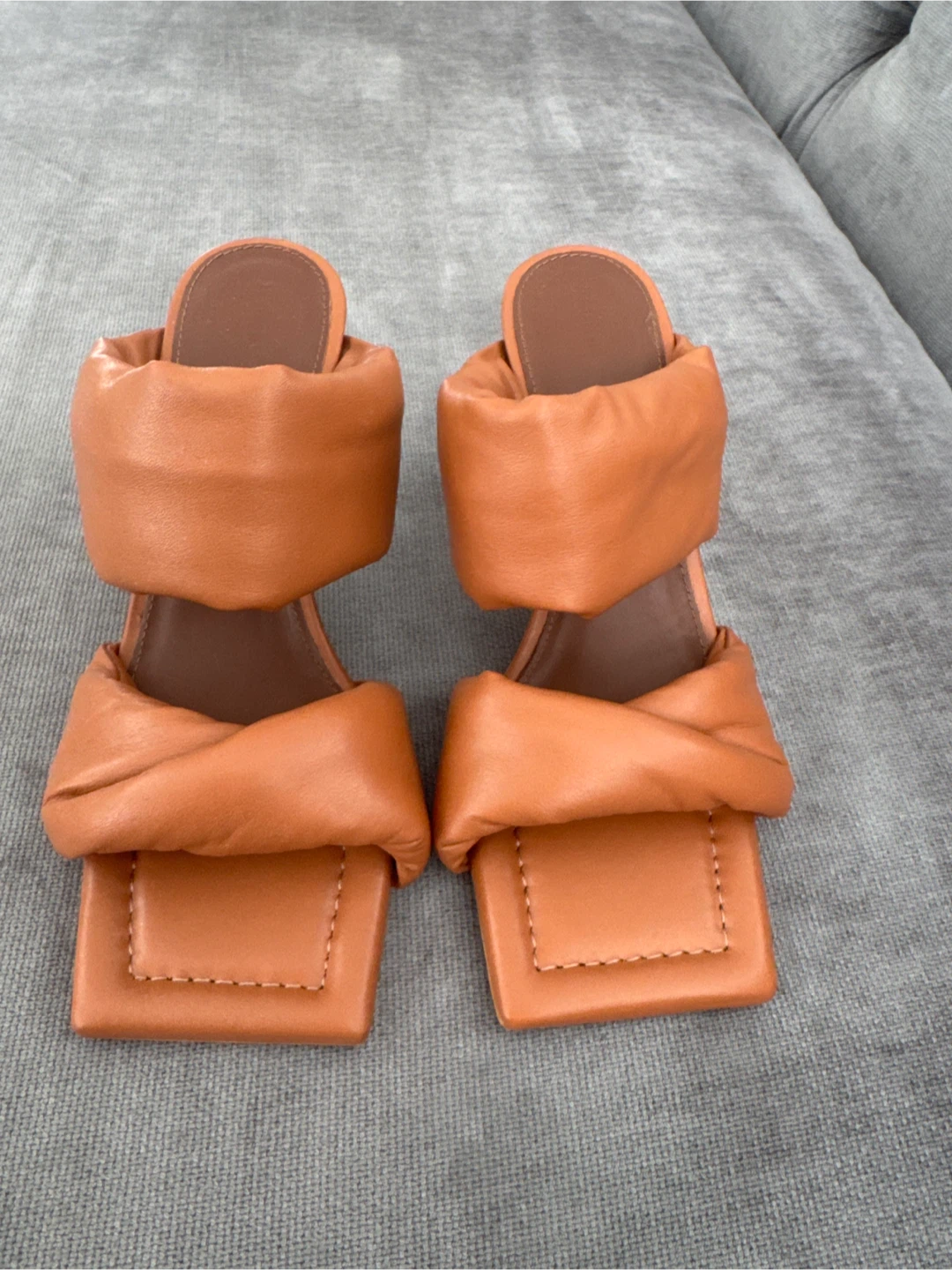 Alohas Leather Sandals - Brown