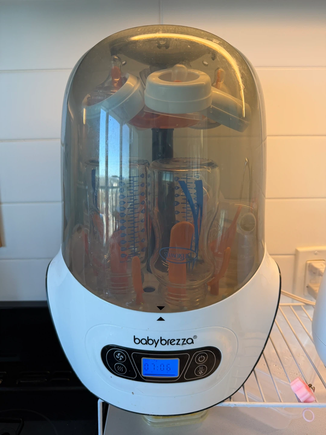 Baby Brezza One Step Bottle Sterilizer & Dryer – Fully Working