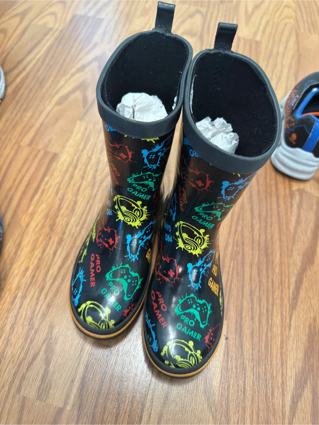 George Pro Gamer Rain Boots Size 13