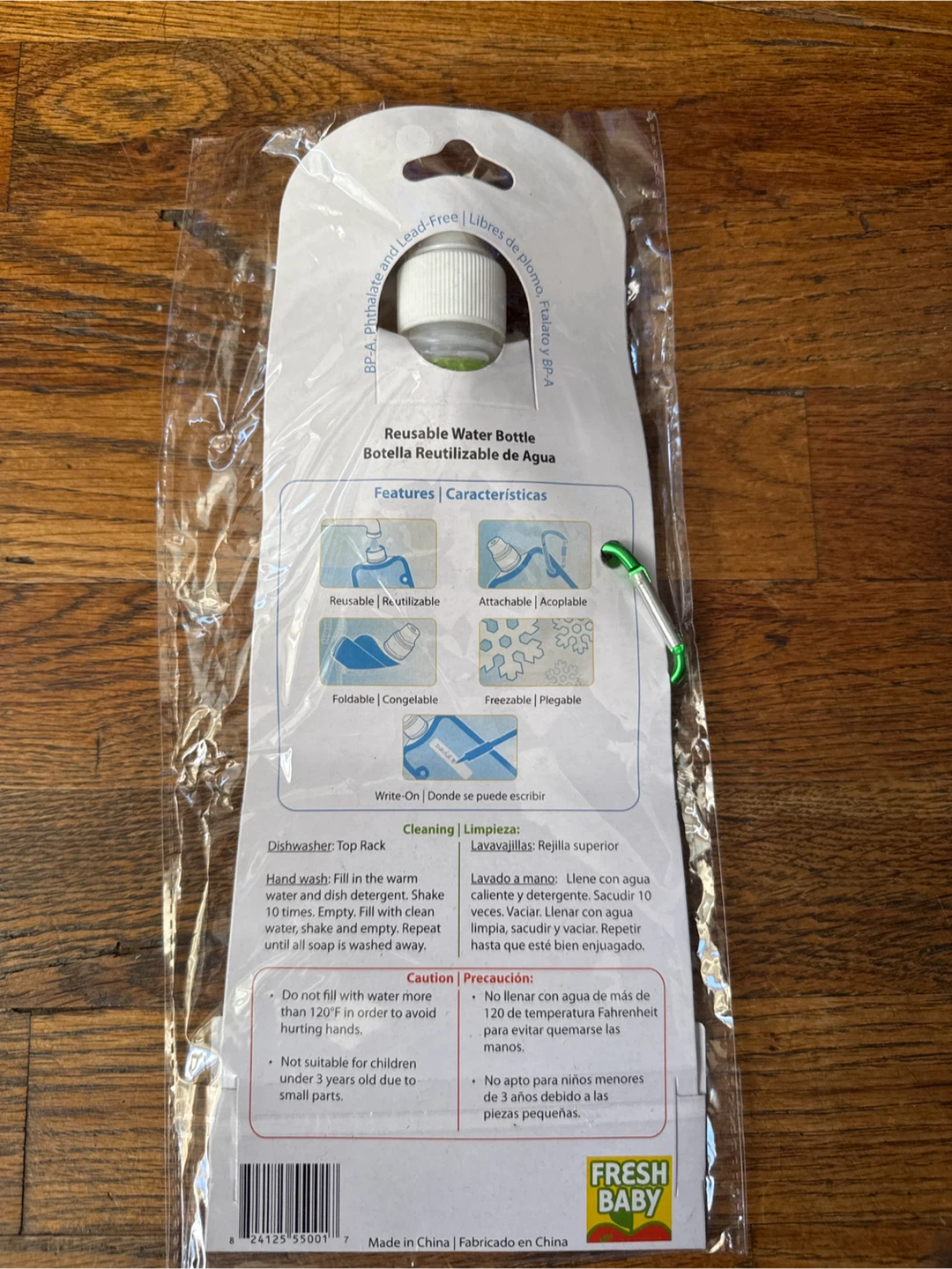 16oz Reusable Foldable Water Bottle - photo 2