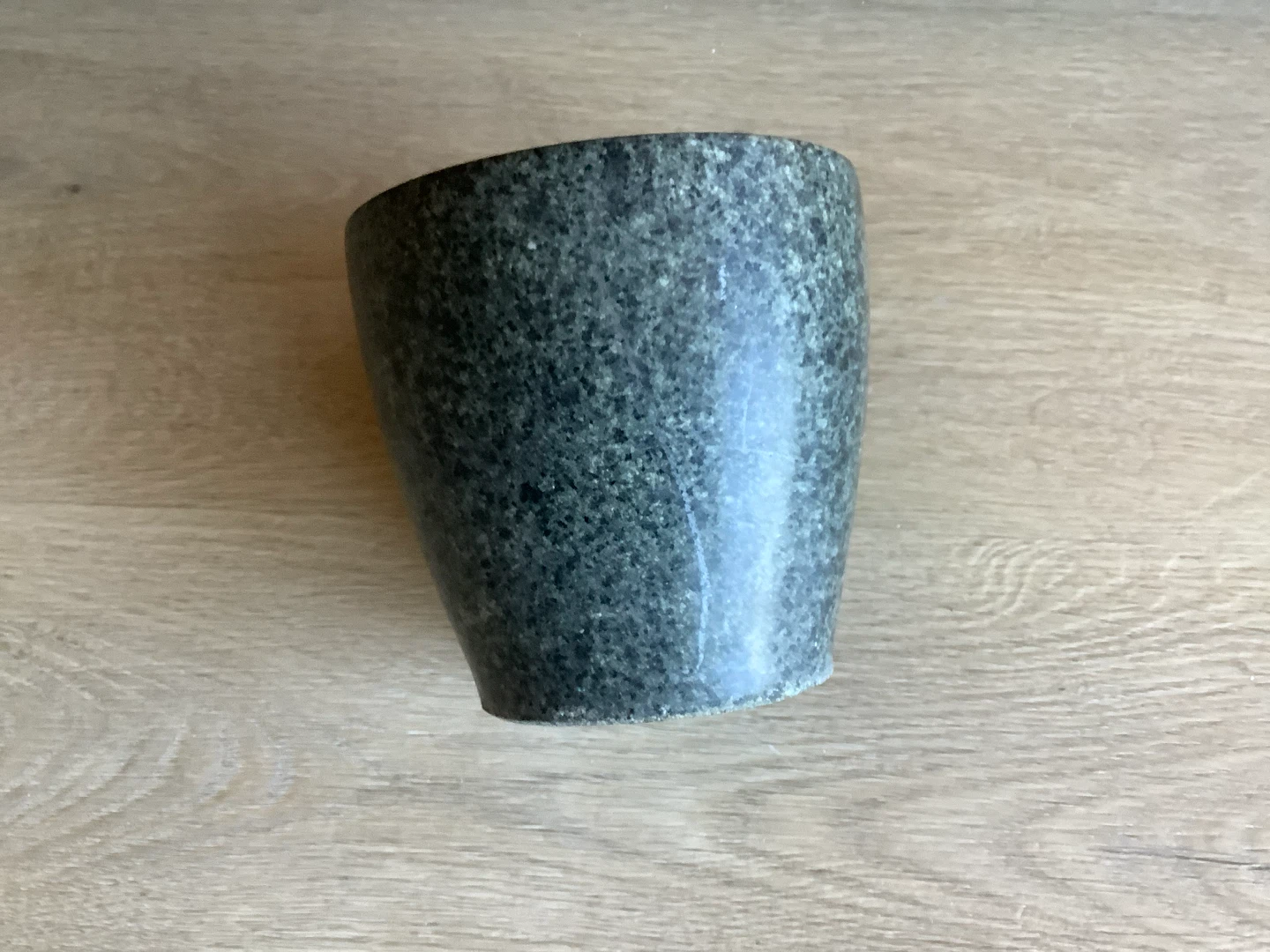Large Vintage Granite Mortar 🐞 - photo 4