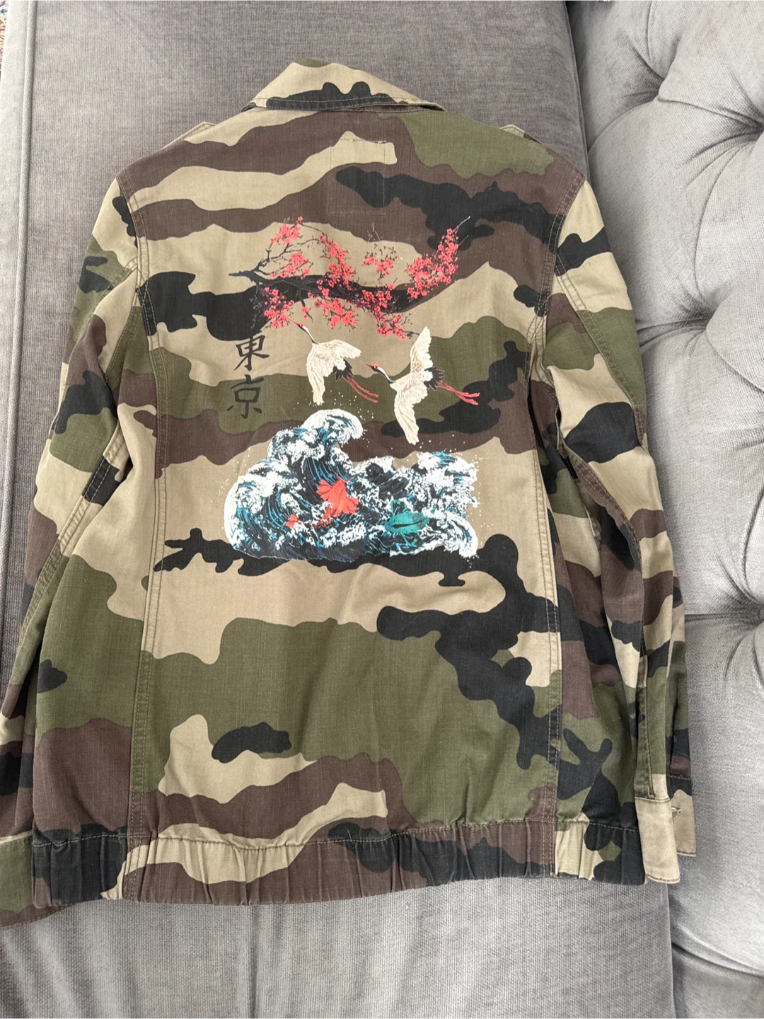 Bershka Camo Jacket - Size Small - photo 3