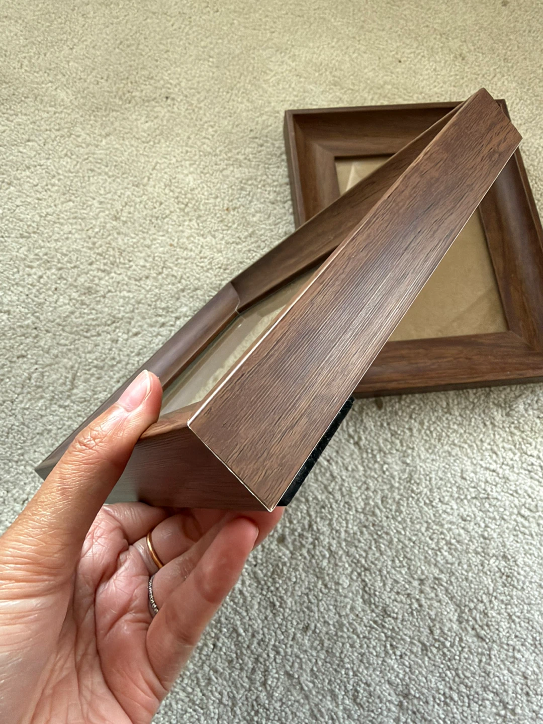 Set of Two Wood-Finish Photo Frames - photo 3
