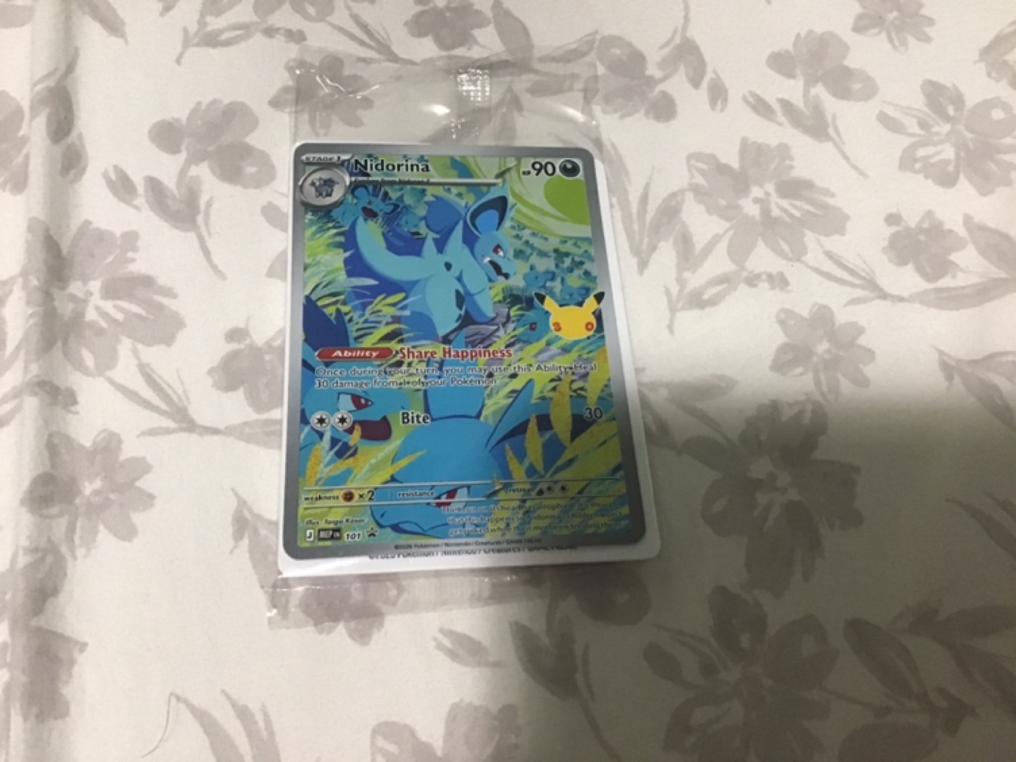 Pokemon Card Set - Nidorina and Zarude