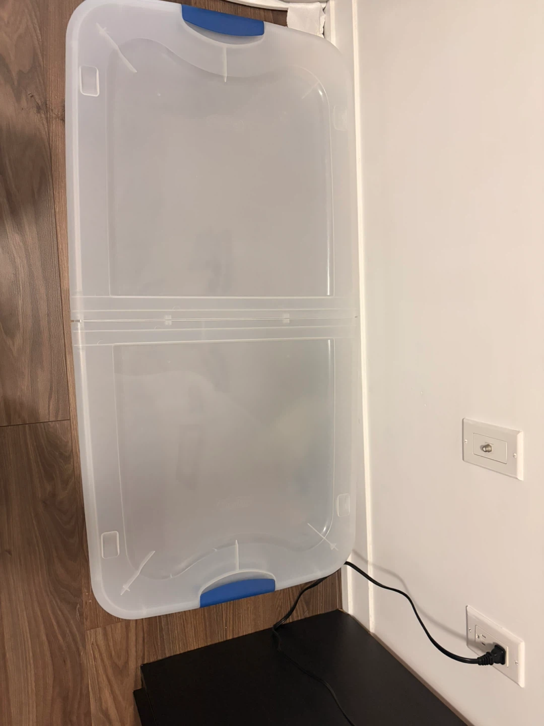 Sterilite 66 Qt Under-Bed Storage Box with Wheels - photo 3