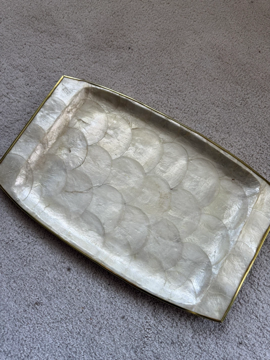 Mother of Pearl Decorative Tray