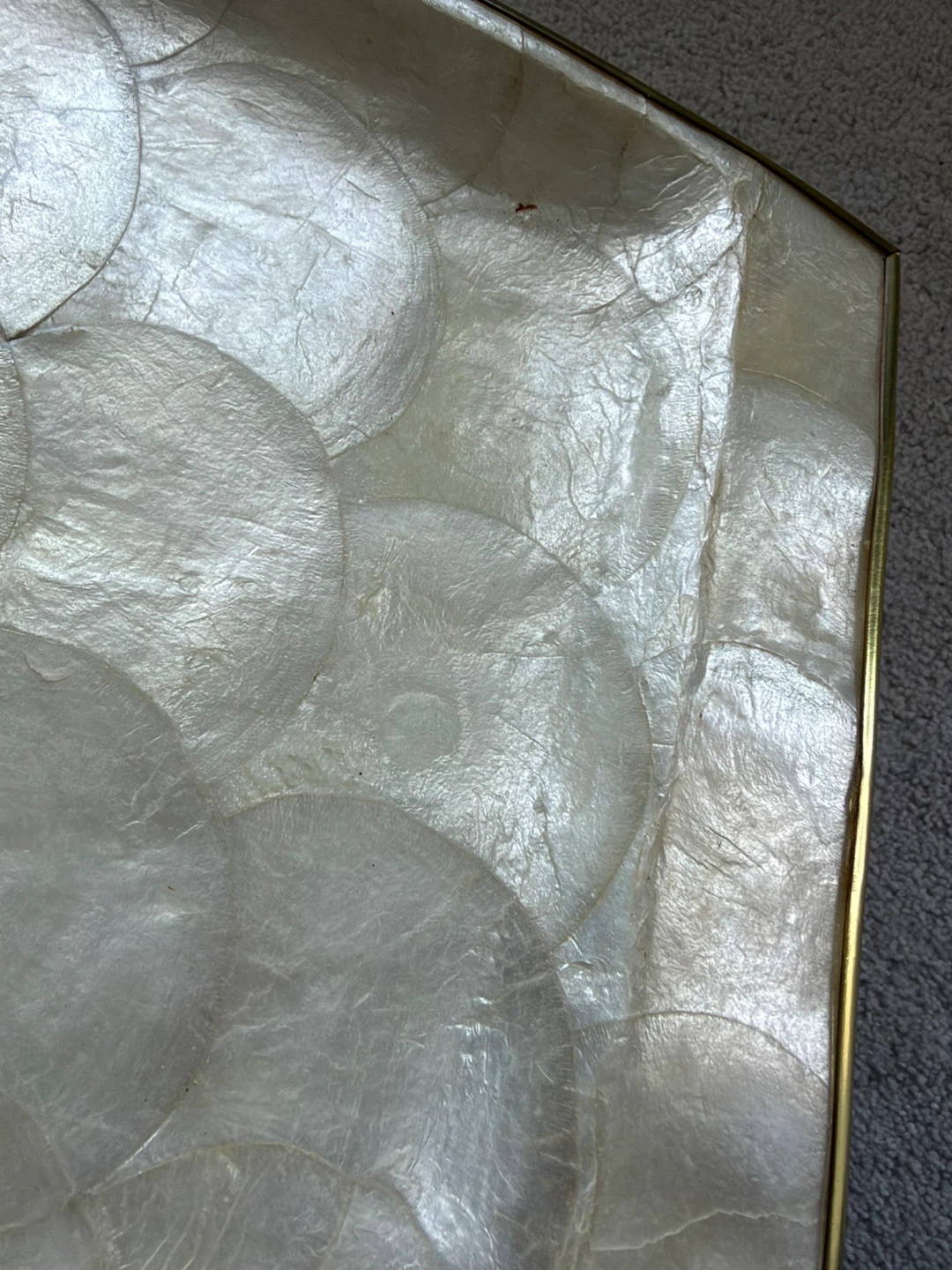 Mother of Pearl Decorative Tray - photo 3