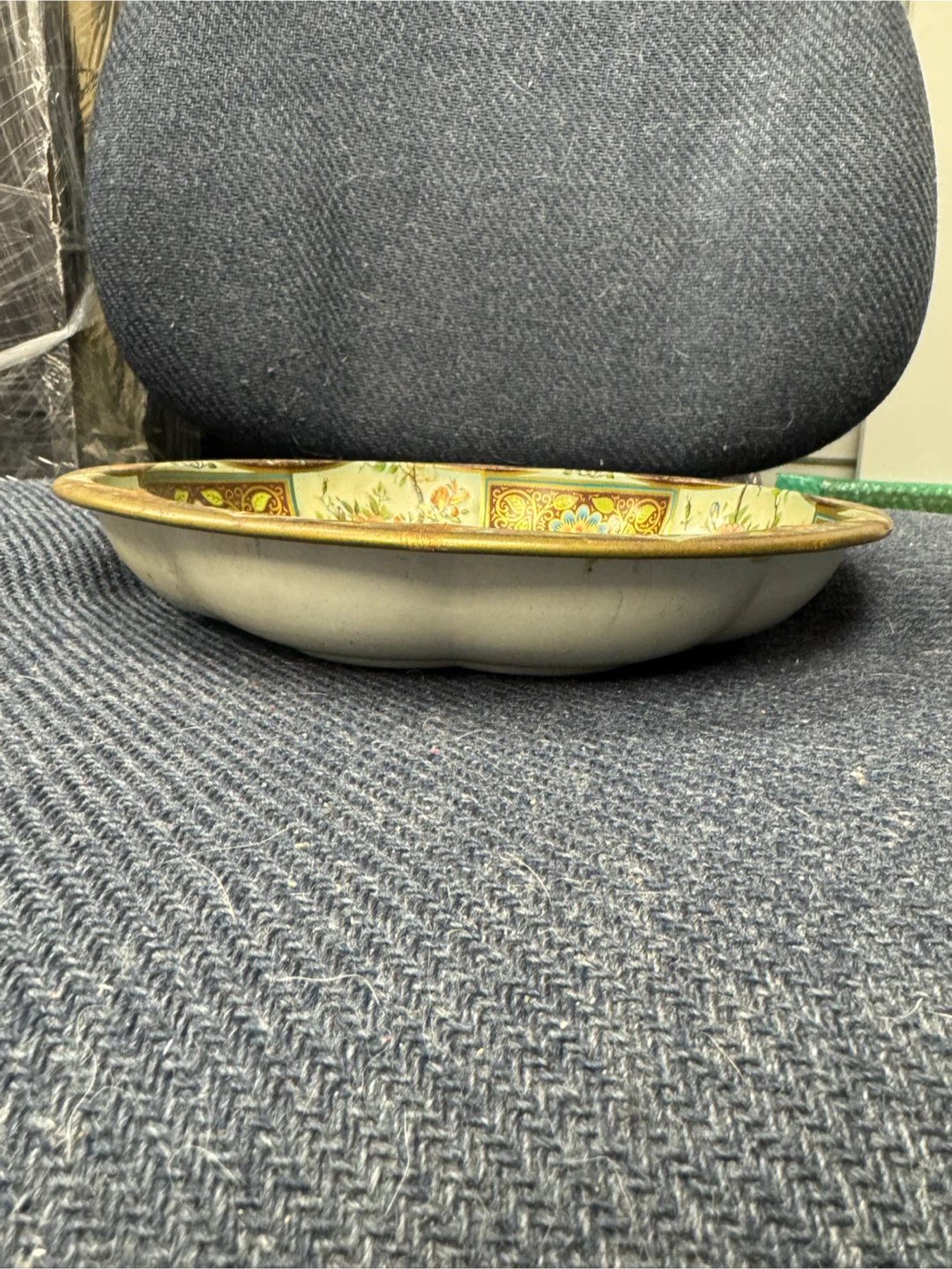 Vintage Daher Decorated Ware Floral Tin Bowl - photo 3