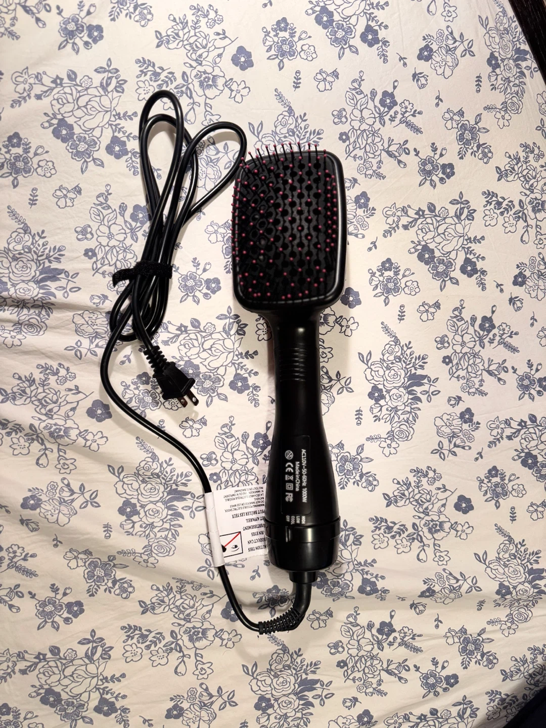Black and Pink Hair Dryer Brush - photo 3