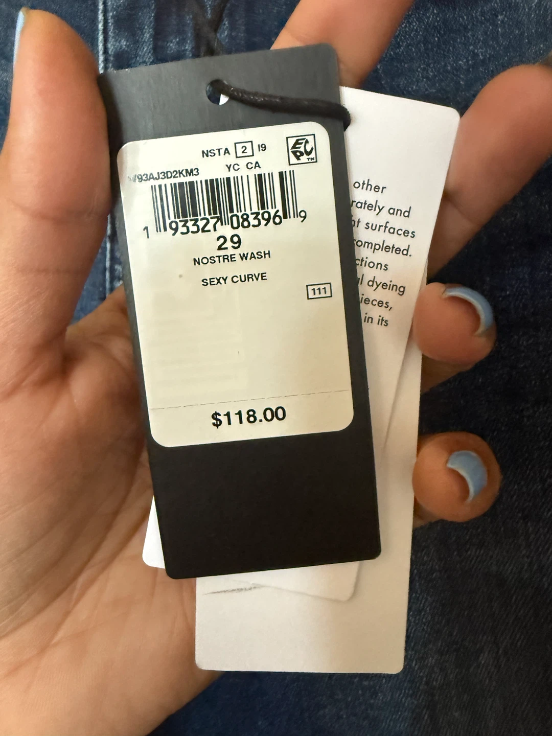 Guess Sexy Curve Jeans Size 29 - photo 5