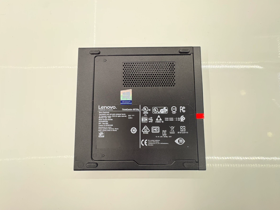 Lenovo ThinkCentre M720q Tiny PC - photo 4